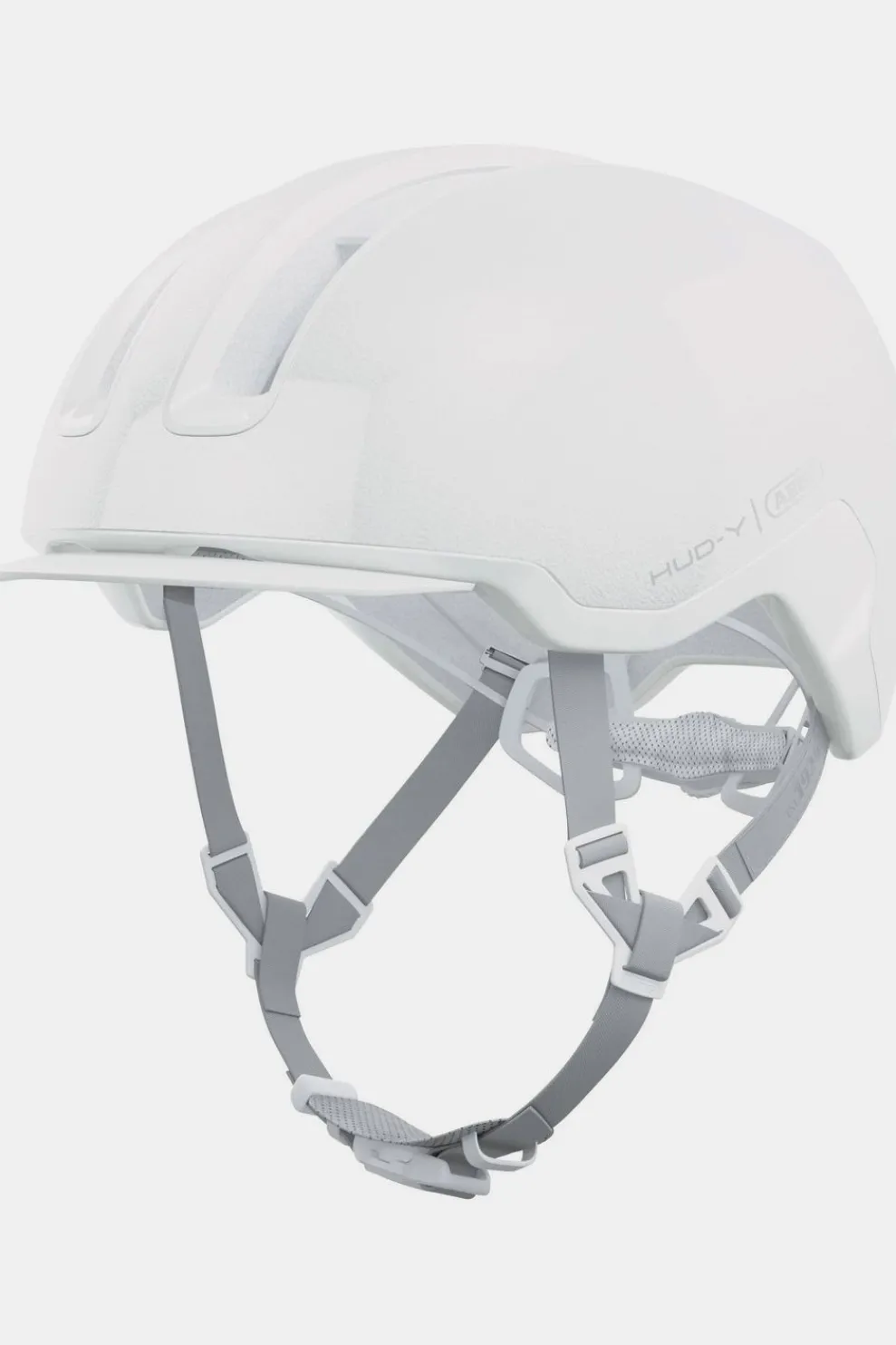 Clearance Abus Fietshelm Hud-Y Pure White