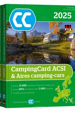 Boek Campingcard & Aires Camping-Cars Français-Acsi Best