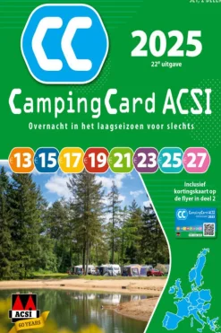 Discount Acsi Boek Campingcard Gps 20 Landen Ned 2025