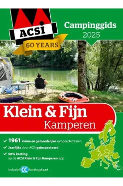 Fashion Acsi Boek Campinggids Klein & Fijn Kamperen In Eu App Gps 2025