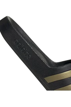 Clearance adidas Adilette Aqua Core Black/Gold Met./Core Black