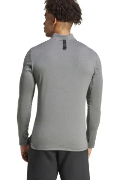 Clearance adidas Fleece Wo Quarter Zip Black Melange