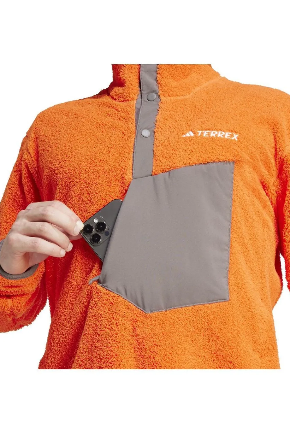 Fleece Xpl Pile Snap-adidas Clearance