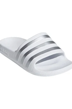 Discount adidas Slipper Adilette Aqua Kids Ftwr White/Silver Met./Ftwr White