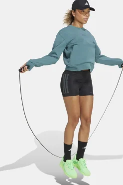 Hot adidas Trui D4T Knit Crew Preloved Teal