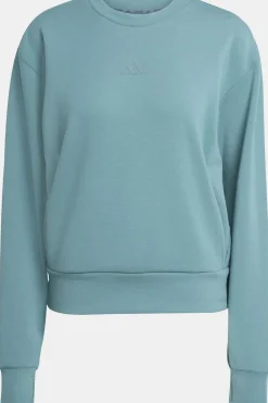 Hot adidas Trui D4T Knit Crew Preloved Teal