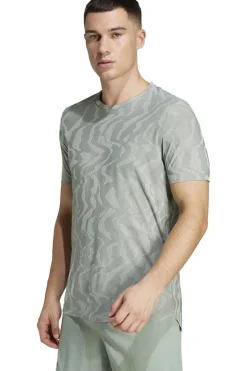 Outlet adidas T-Shirt Ult Eng Tee M Silver Green