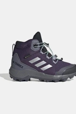 Fashion adidas Wandelschoenen Terrex Mid Gtx K Aurplu/Silvmt/Seflaq