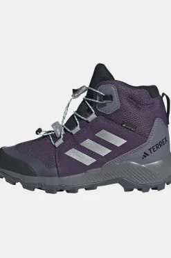 Fashion adidas Wandelschoenen Terrex Mid Gtx K Aurplu/Silvmt/Seflaq