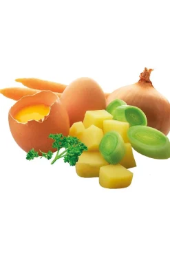 Maaltijd Scrambled Eggs-Adventure Food Hot