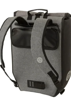 Fashion Agu Fietstas Achter Clean Single Bike Bag/Backpack Shelter Click'Ngo L Melange_Grey