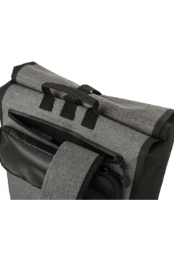 Fashion Agu Fietstas Achter Clean Single Bike Bag/Backpack Shelter Click'Ngo L Melange_Grey