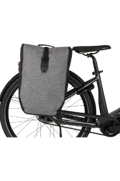 Fashion Agu Fietstas Achter Clean Single Bike Bag/Backpack Shelter Click'Ngo L Melange_Grey