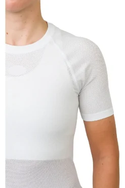 Fashion Agu Ondergoed Summerday Seamless Base Layer Ss White