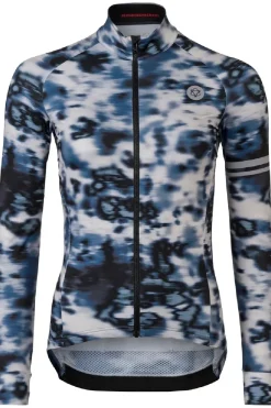 Sale Agu T-Shirt Blurry Photo Jersey Ls Performance Steel Blue