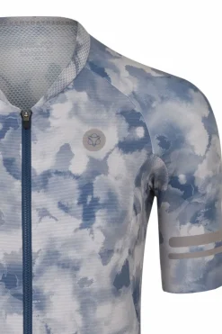 Discount Agu T-Shirt High Summer Jersey Performance Women Steel_Blue