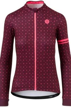 Online Agu T-Shirt Jersey Long Sleeve Essential Velo Love Windsor Wine