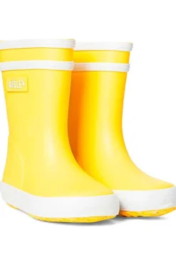 Outlet Aigle Regenlaarzen Baby Flac 2 yellow/white