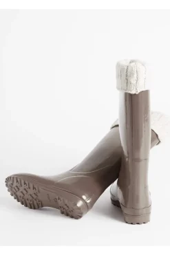 Best Aigle Regenlaarzen Eliosa Winter Taupe