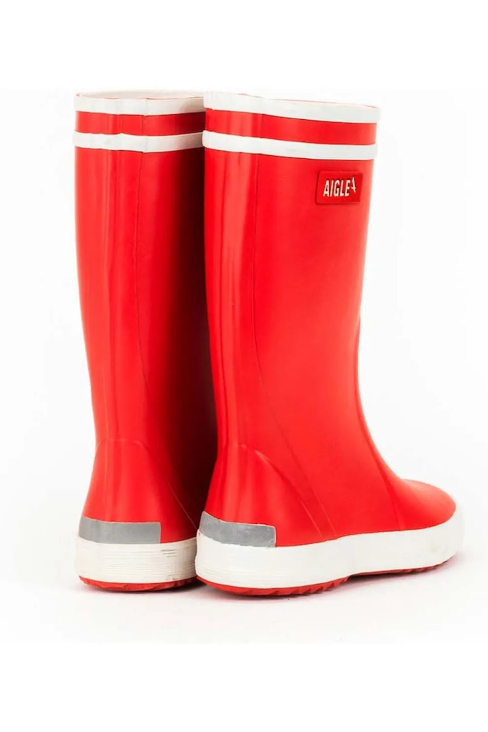 Discount Aigle Regenlaarzen Lolly Pop 2 red/white