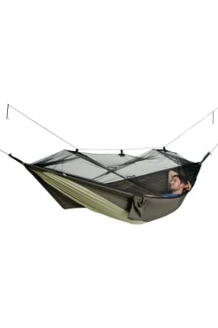 New Amazonas Hangmat Moskito Traveller Thermo mid grey/green