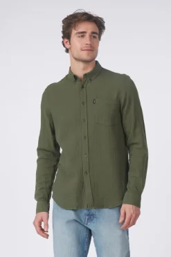 Discount Antwrp Hemd Cotton Dark Olive