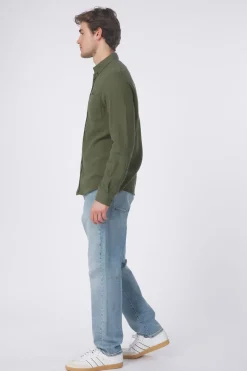 Discount Antwrp Hemd Cotton Dark Olive