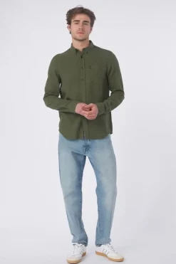 Discount Antwrp Hemd Cotton Dark Olive