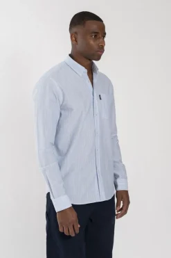 New Antwrp Hemd Organic Cotton Light Blue