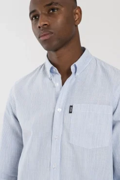 New Antwrp Hemd Organic Cotton Light Blue