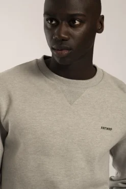 Sale Antwrp Trui Backprint Sweat Beige