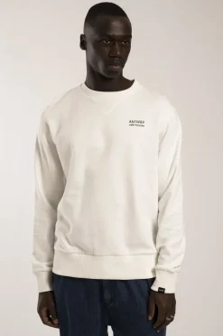 Online Antwrp Trui Velo Tourist Backprint Off-White