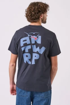 Online Antwrp T-Shirt Seagull BackprintRegular Dark Navy