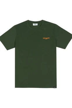 Hot Antwrp T-Shirt Velo Tourist Front dark green