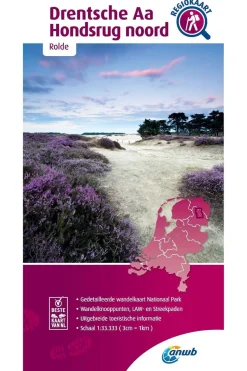 Clearance ANWB Drentsche Aa, Hondsrug Noord wandelregiokaart 2020