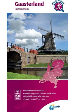 New ANWB Gaasterland wandelregiokaart 2020