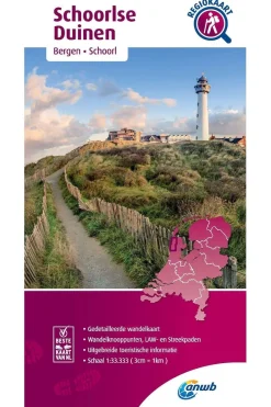 Online ANWB Schoorlse Duinen wandelregiokaart 2020