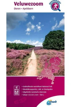Veluwezoom wandelregiokaart-ANWB Online