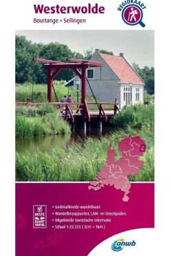 Best ANWB Westerwolde wandelregiokaart 2020