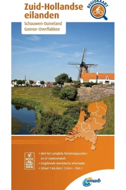 Clearance ANWB Zuid-Hollandse eilanden 31 fietskaart r/v 2020