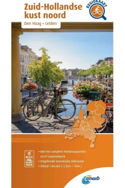 Zuid-Hollandse kust Noord 22 fietskaart r/v-ANWB Outlet
