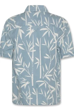 Outlet AO76 Hemd Hawaiian Bamboo Khaki