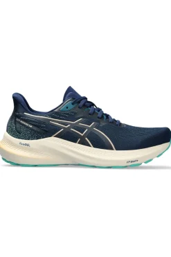Outlet Asics Sportschoenen Womens Gt-2000 12 Blue Expanse/ Champagne