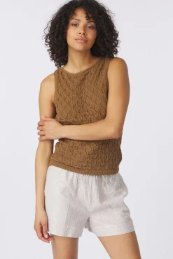 Outlet AWARE Trui Rani Sl Boat Beige/Silver