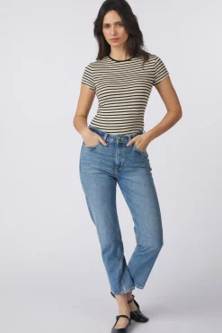 Online AWARE T-Shirt Ines Fiona Classic Denim