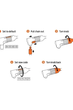 Fietsslot Resolute C15 - 180 Code-AXA Fashion