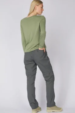 Sale Ayacucho Afritsbroek Jungle Travel Zip-Off W Granite