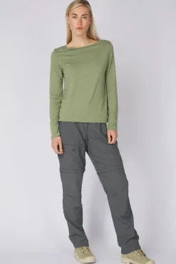 Sale Ayacucho Afritsbroek Jungle Travel Zip-Off W Granite