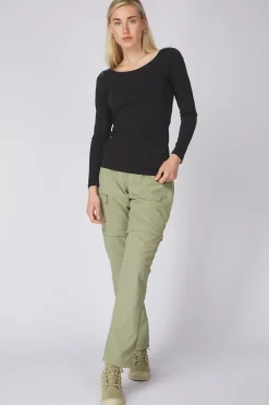 Sale Ayacucho Afritsbroek Jungle Travel Zip-Off W Moss