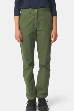 Fashion Ayacucho Broek Bergen Waxed Trousers W Olivine